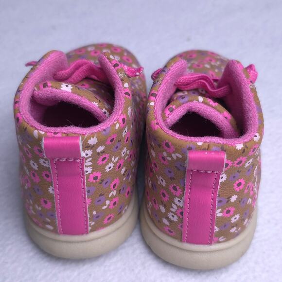 Carter's Just One You Kyrie Baby Toddler Girls Floral Boots, Size 4, EUC - Picture 2 of 9